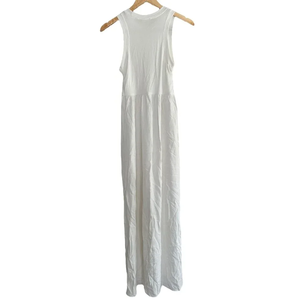 Stillwater Shep Tank Maxi Dress White Size X-small, Small, Medium - Picture 4 of 6